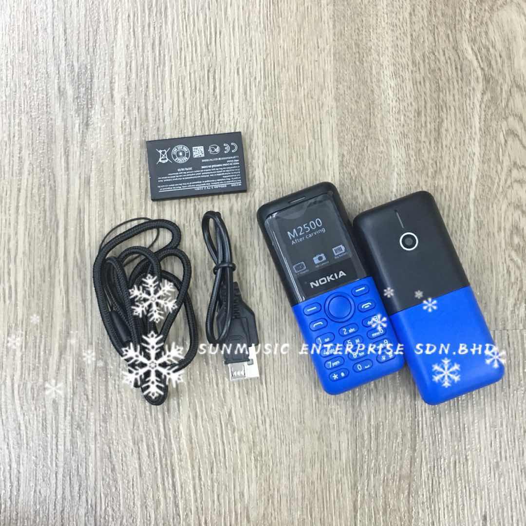 (Blue)NOKIA 2500 MINI Super mini Body Wireless Bluetooth Dialer Phone(Ready Stock)